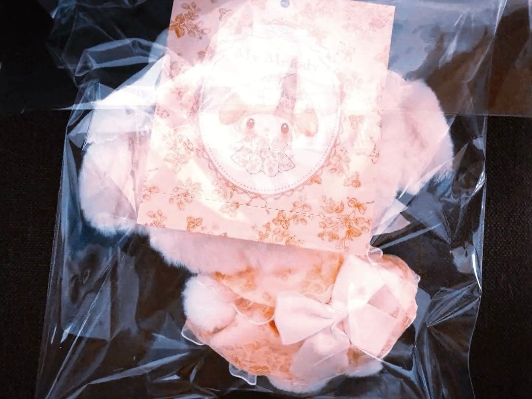 新品タグ付き☆サンリオ マイメロディ 白いちごのティータイム マスコットホルダー