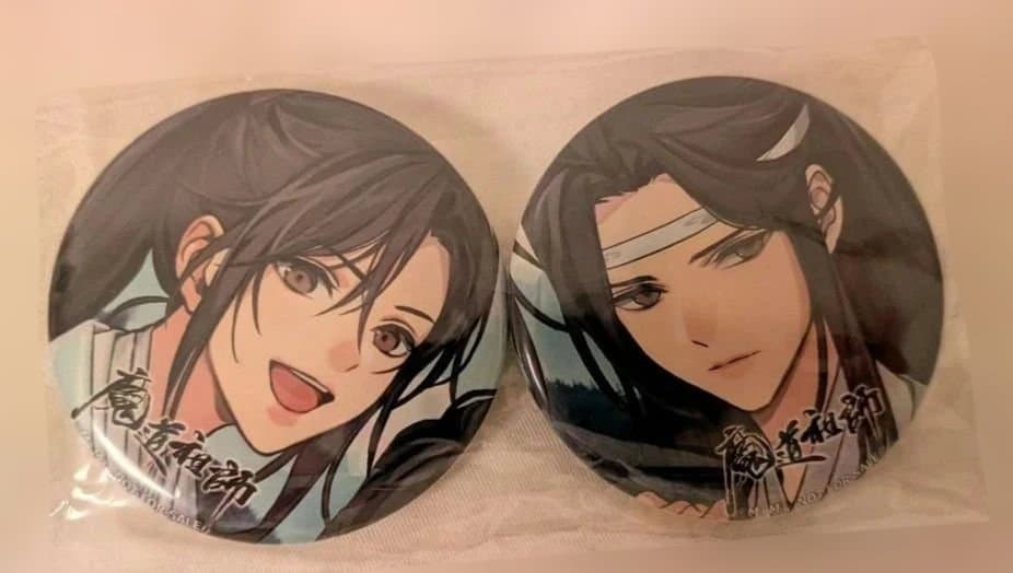 魔道祖師 特典缶バッチ