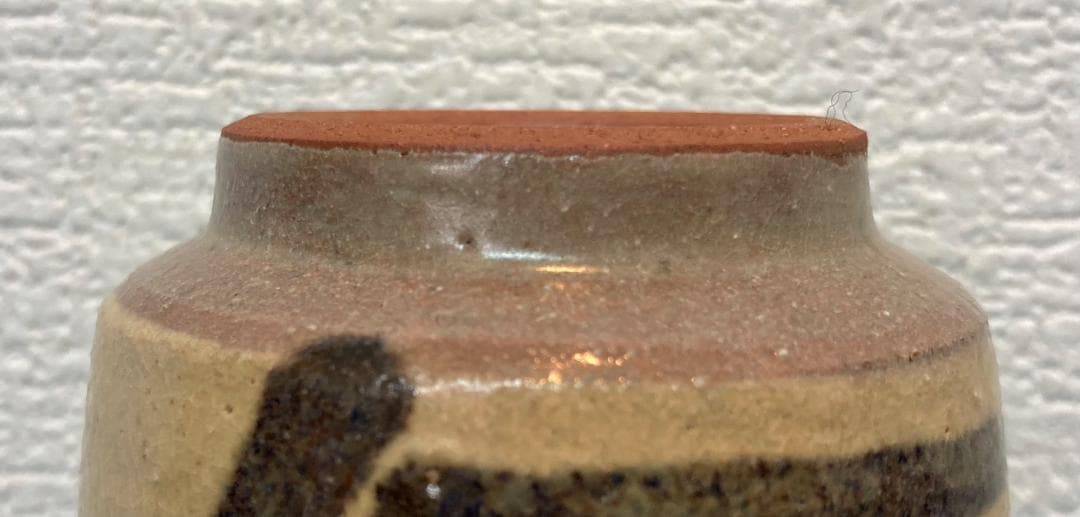 クレヨン7色さま用　木村一郎「湯呑」益子焼 共箱