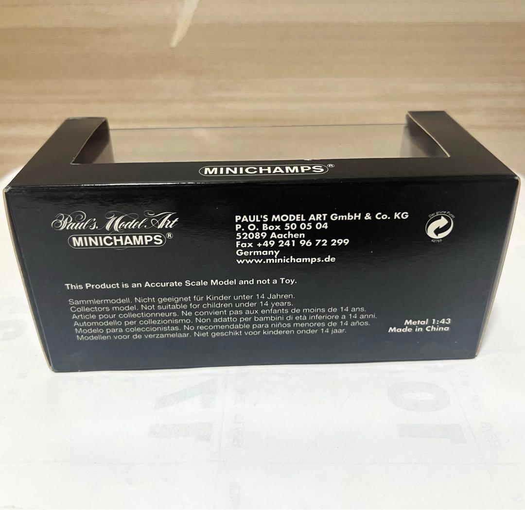 ミニチャンプス 1/43 ポルシェ 928 S4 1991 レッド