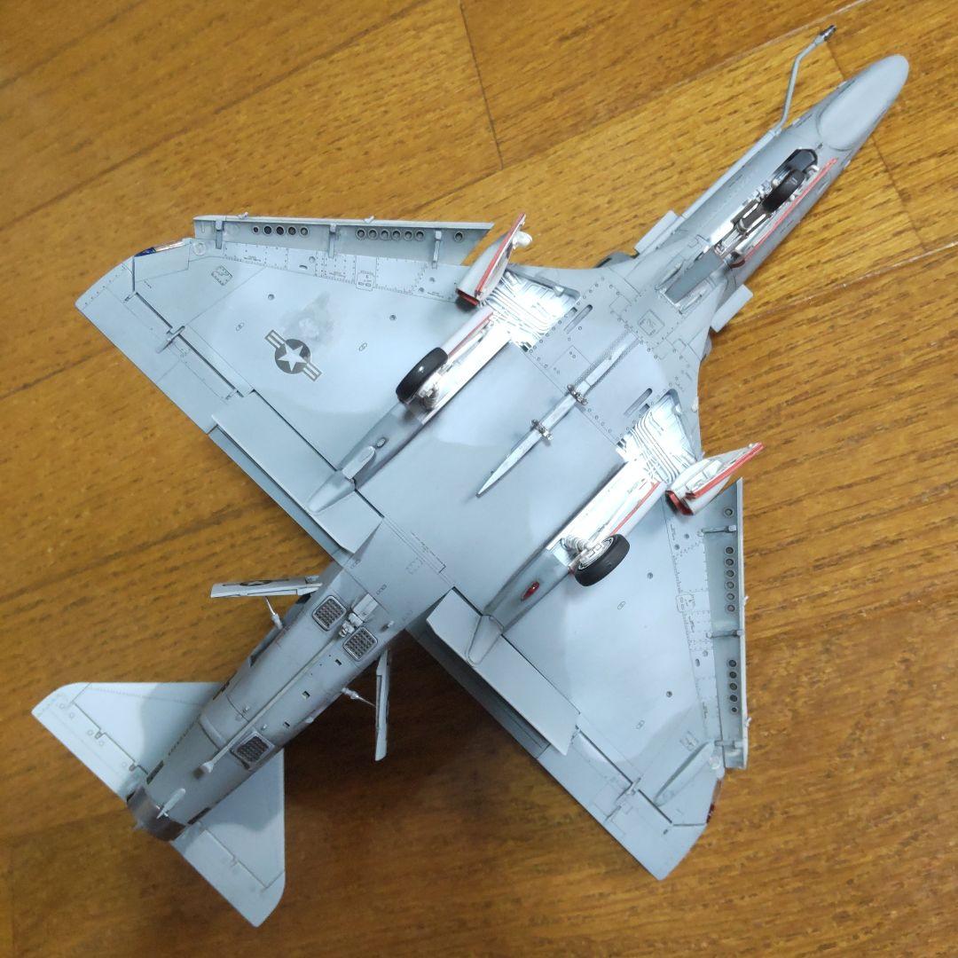 戦闘機プラモデル完成品ハセガワ1/48A−4スカイホーク　トップガン