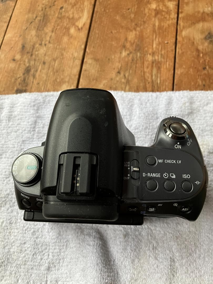 ソニーデジタル一眼レフカメラ　α550　DSLR-A550　ジャンク扱いで