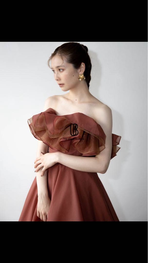 ウェディング　テラコッタ　THE URBAN BLANCHE S カラードレス