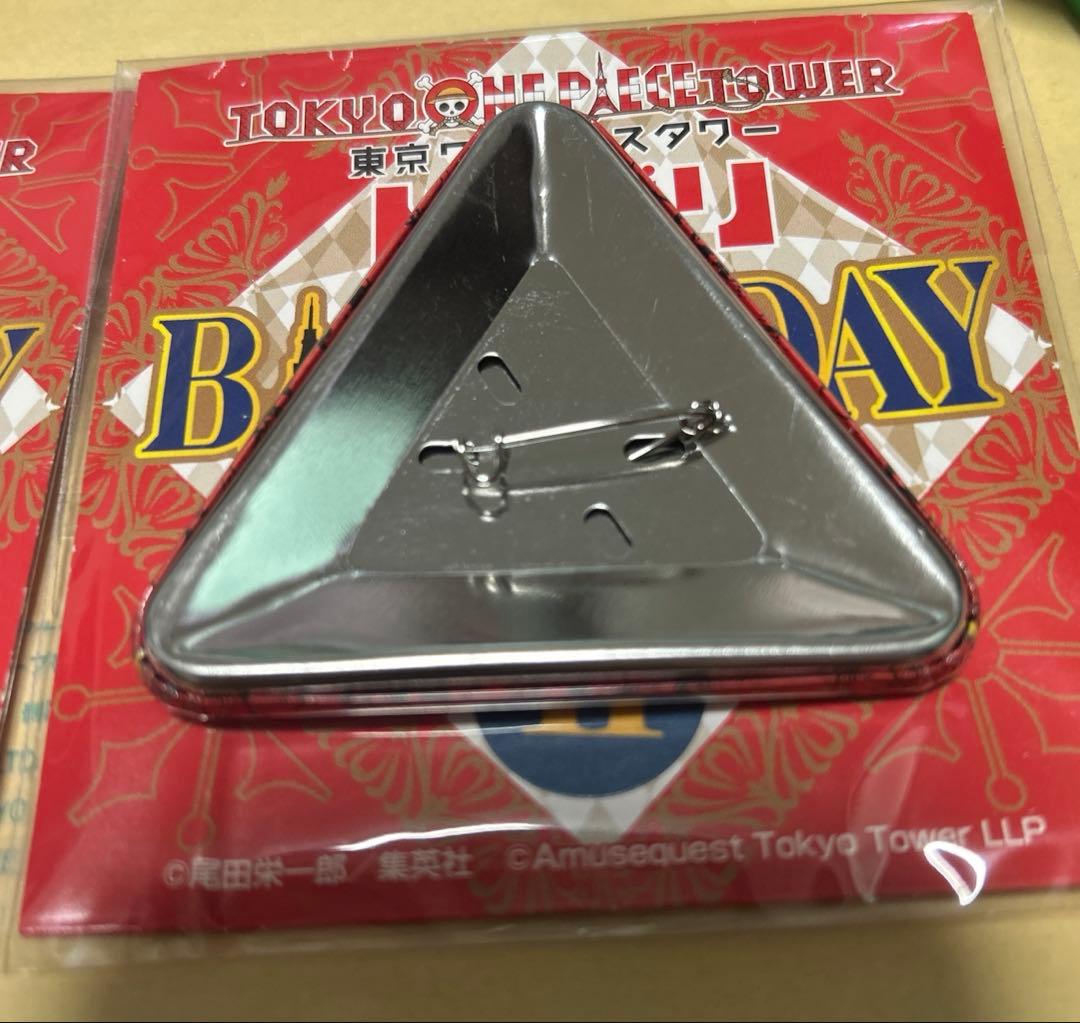 あ*た様 ONE PIECE 東京タワー限定　トンガリBD缶バッジ ゾロ　リュー