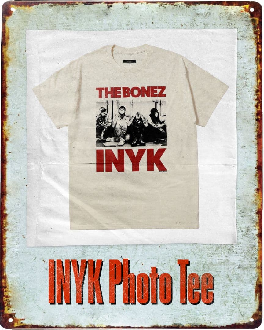 ◆THE BONEZ◆INYK Photo Tee XLサイズ Tシャツ