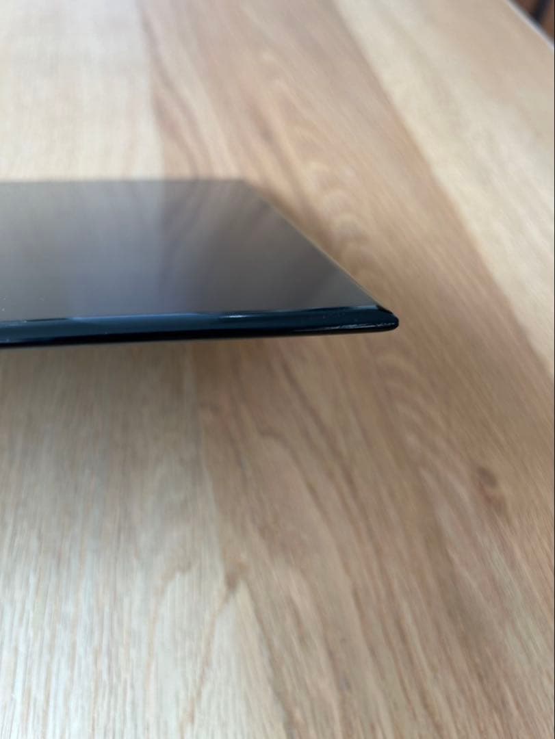 【中古品】茶道具薄板（花入用敷板・花台）本漆三枚組敷板 （矢筈・角蛤・丸蛤)