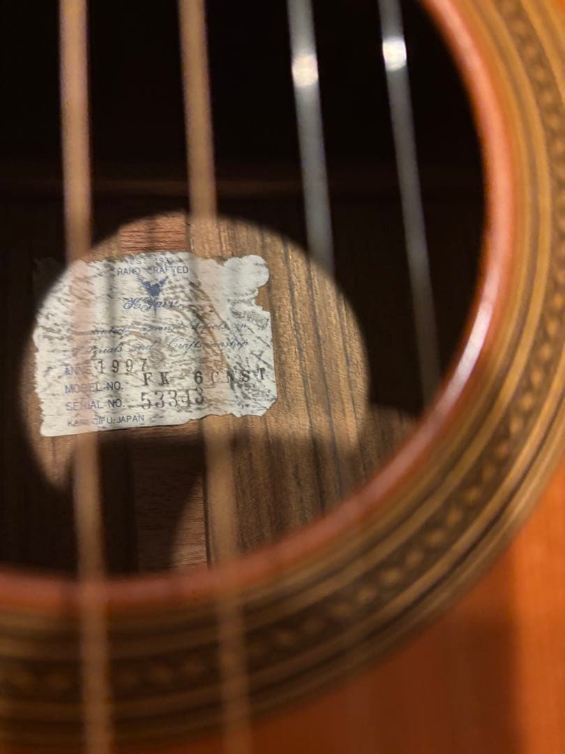 最終値下げK.Yairi FK-6C 1997年製 本社リペア済み