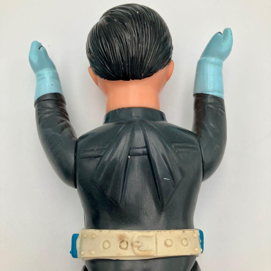 旧バンダイ 仮面ライダー　面取れ ソフビ 　フィギュア　マフラー・ブーツ欠品