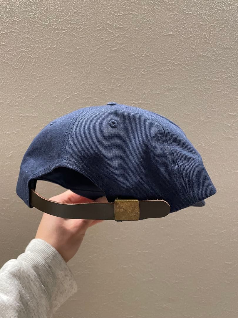 金*生様 Stüssy Sロゴ ネイビーキャップ 90s ヴィンテージ