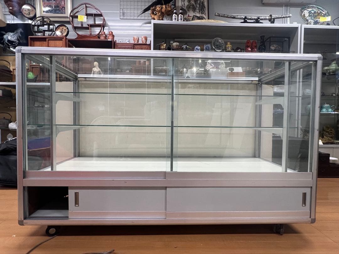 ショーケース　ショップ用ガラスショーケース　送料込み