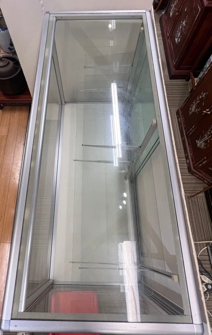 ショーケース　ショップ用ガラスショーケース　送料込み