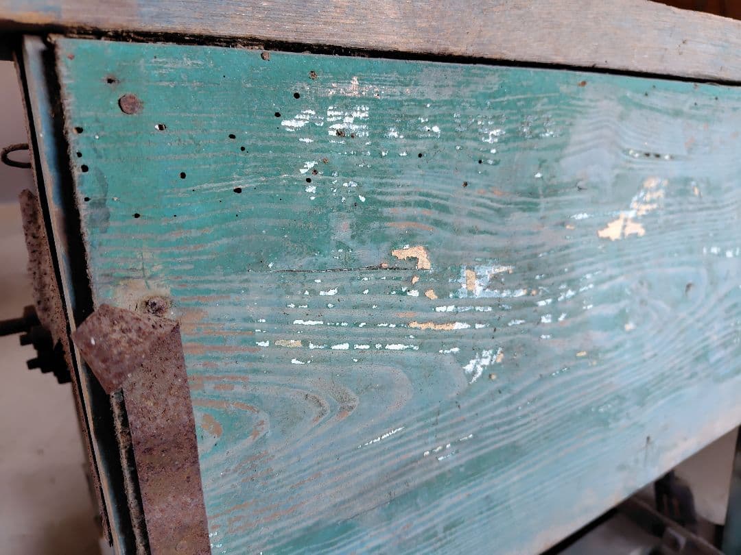 足踏み脱穀機　昭和　古民具　農具　ジャンク品