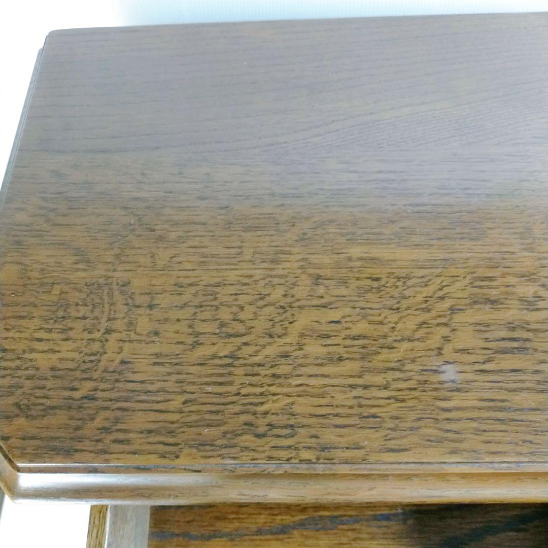 オーク材 ミニキャビネット 棚 コンソール アンティーク ヴィンテージ