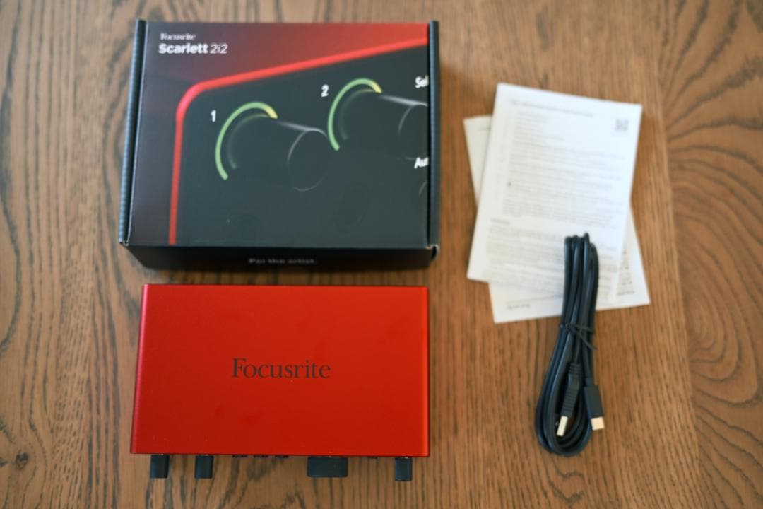 Focusrite Scarlett 2i2 Gen4 第4世代