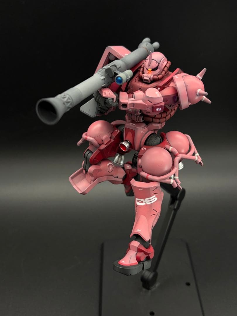 wata0130 HG シャア専用ザク(GQ)塗装済み完成