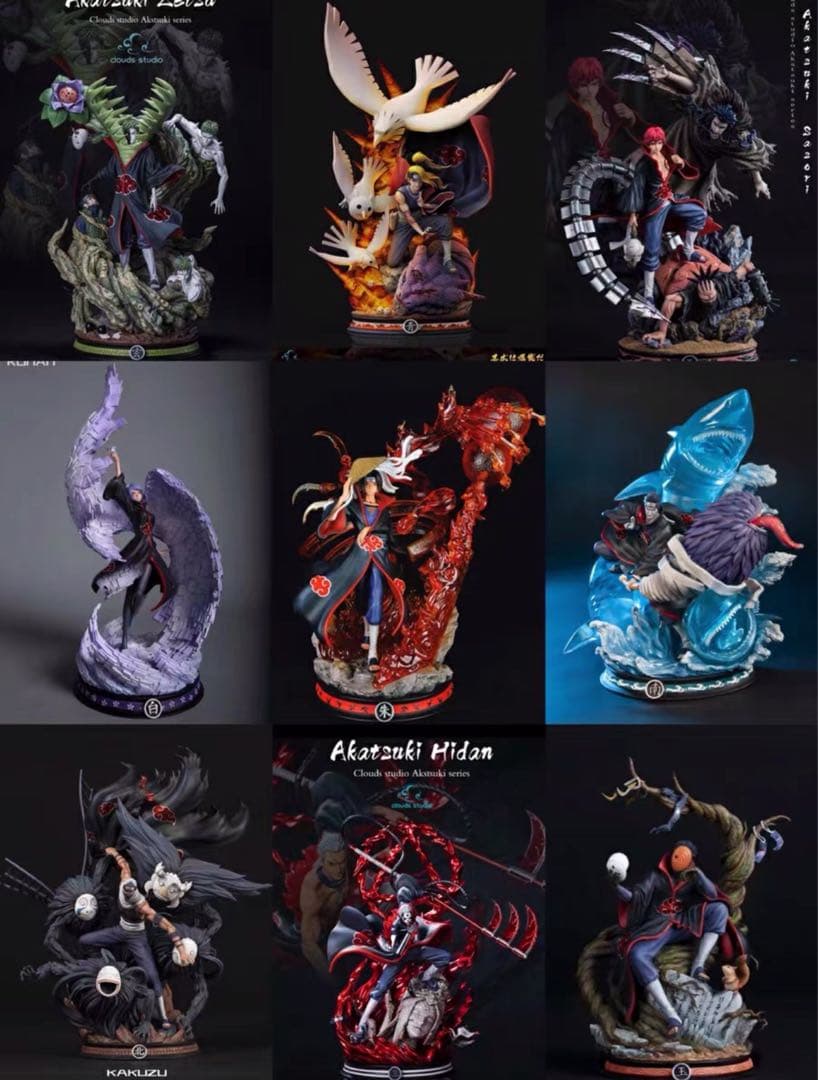 NARUTO ナルト デイダラ ガレージキット ガレキ スタチュー①