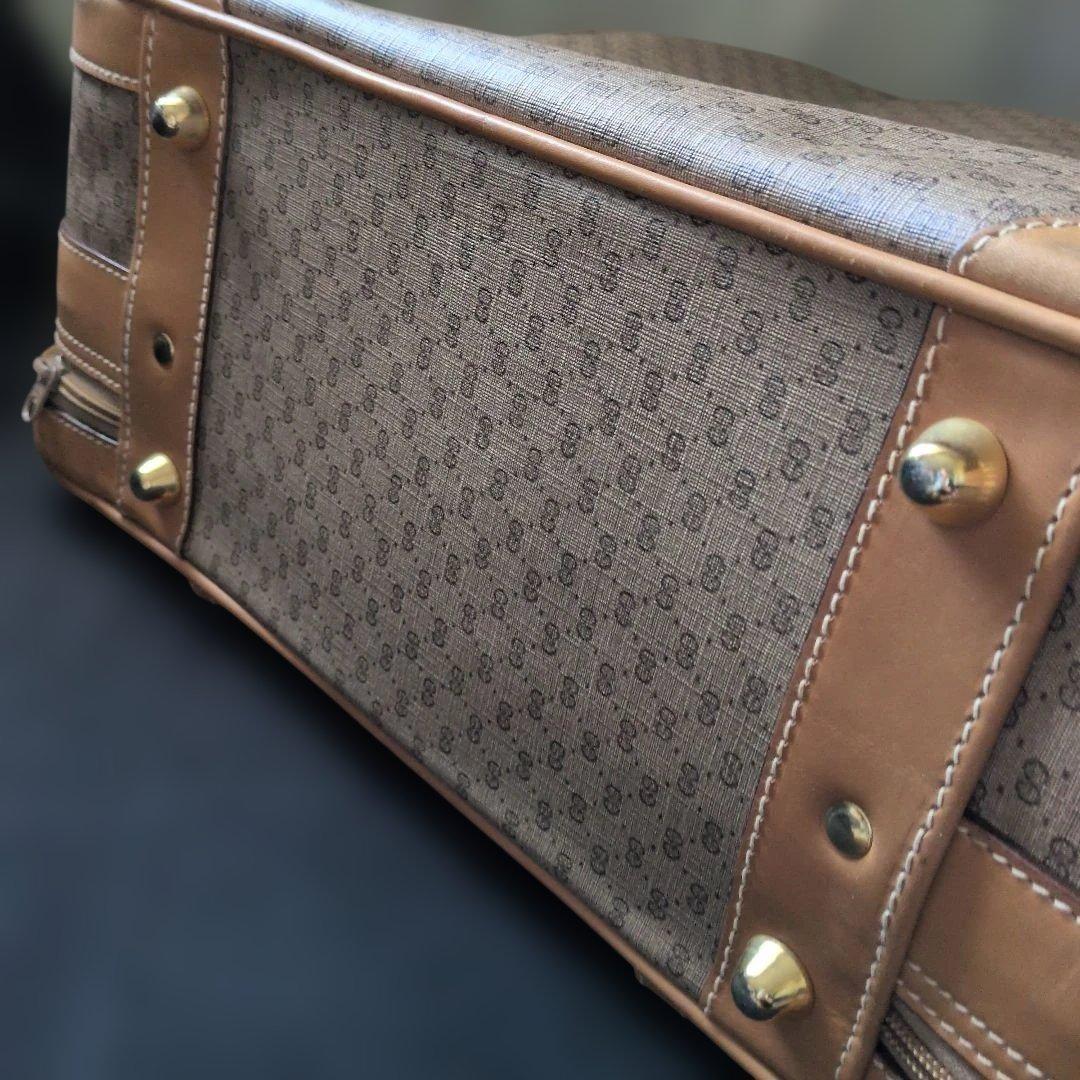 ♥海外からやってきた物♥ GUCCI マイクロソフトトランク ボストンバッグ