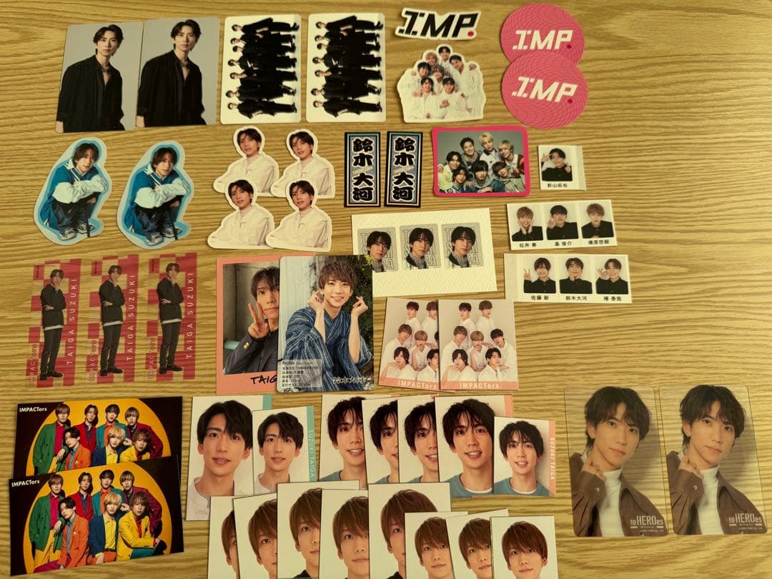 IMP. 鈴木大河 グッズ まとめ売り（追加あり画像参照）