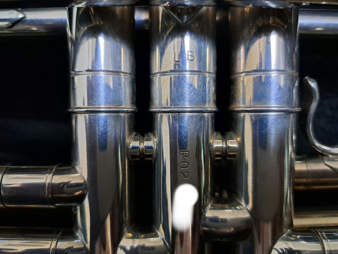 ゲッツェン　C管　30C シルバー トランペット本体 3バルブ ケース付き