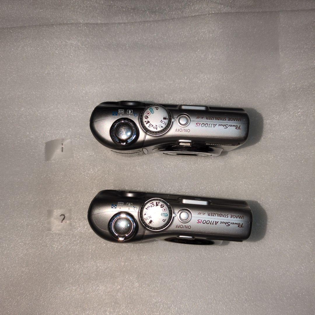 ジャンク　デジカメ2台まとめ売り　CANON　PC1354