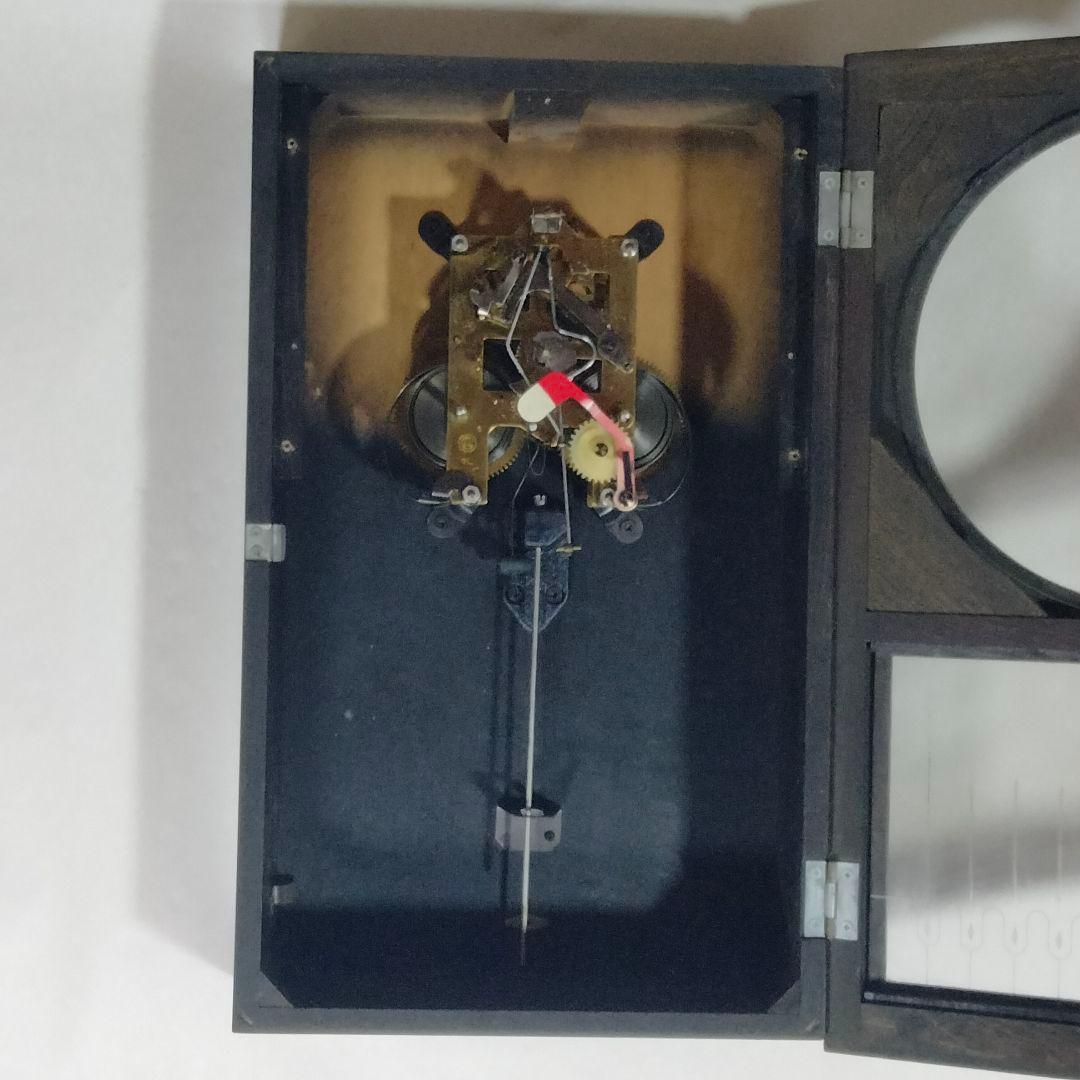 【新品】愛知時計 ボンボン時計 アンティーク 掛け時計 振り子時計 昭和レトロ