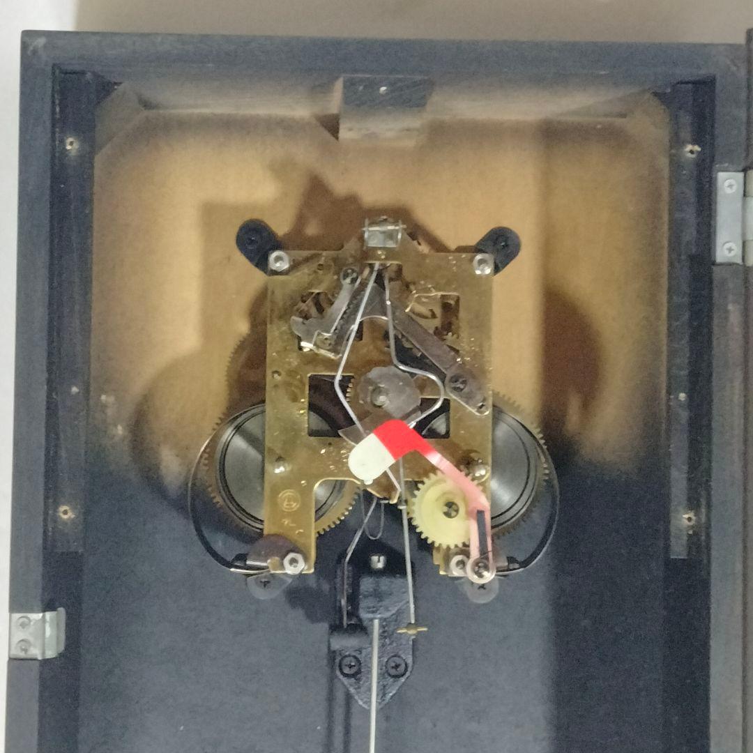 【新品】愛知時計 ボンボン時計 アンティーク 掛け時計 振り子時計 昭和レトロ