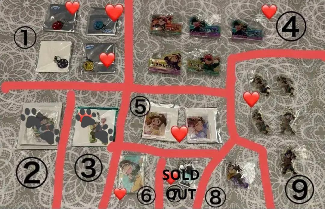 忍たまグッズセット　一部バラ売り可能