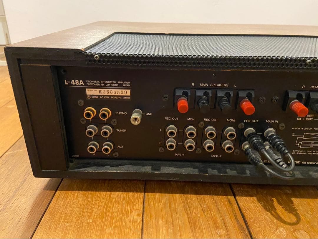 ラックスマン　LUXMAN L-48A プリメインアンプ