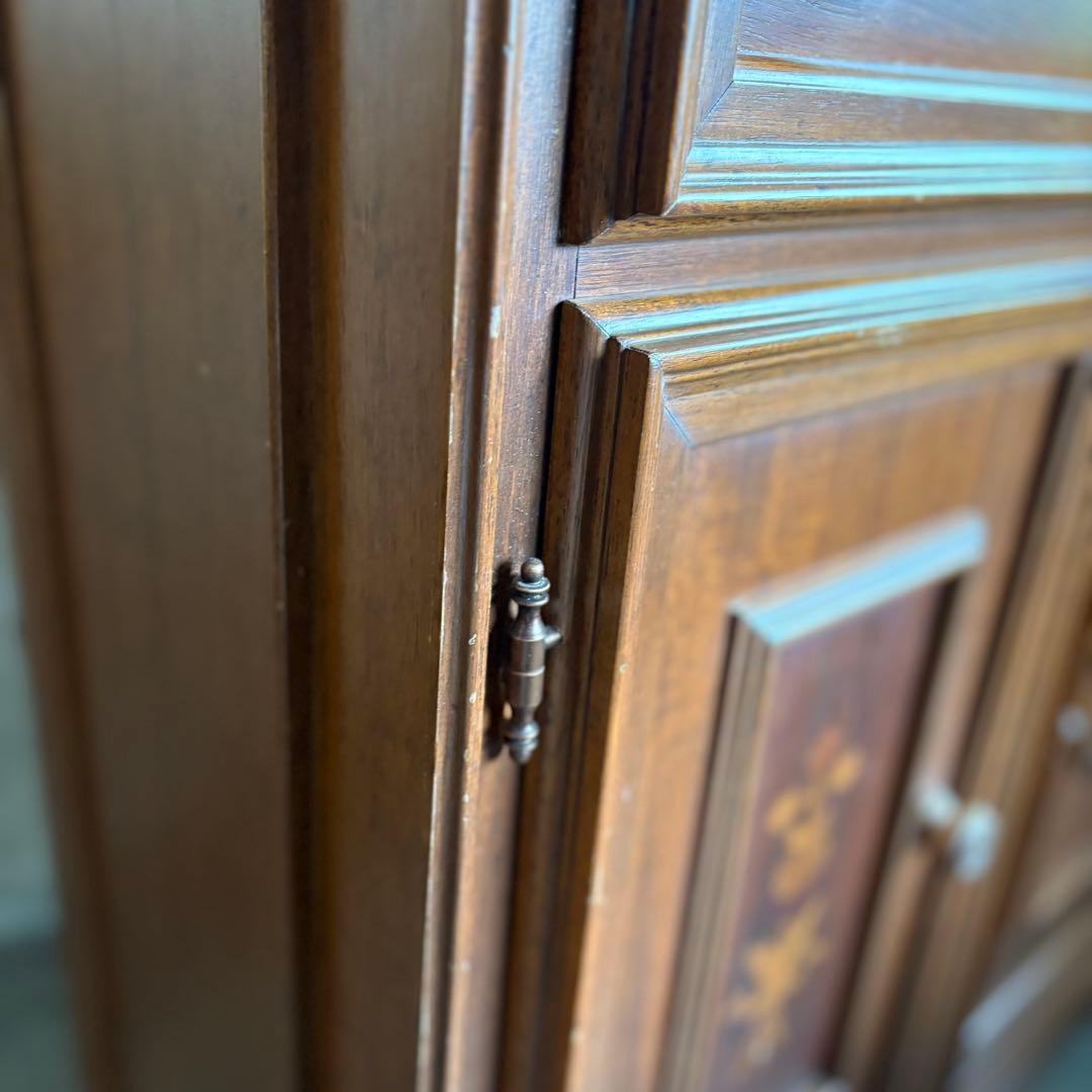 イタリア象嵌　コンソールテーブル　キャビネット　ヴィンテージ