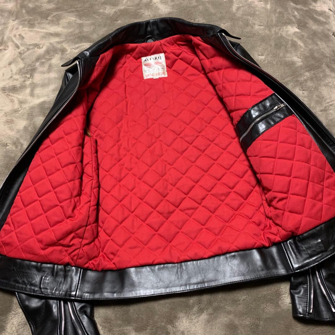 ルイスレザー　コルセア　レギュラーフィット シングルライダースジャケット 36