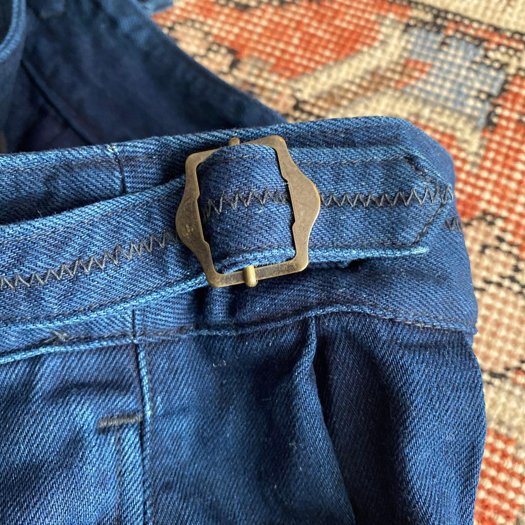 キャピタルKAPTAL デニムスカート インディゴ