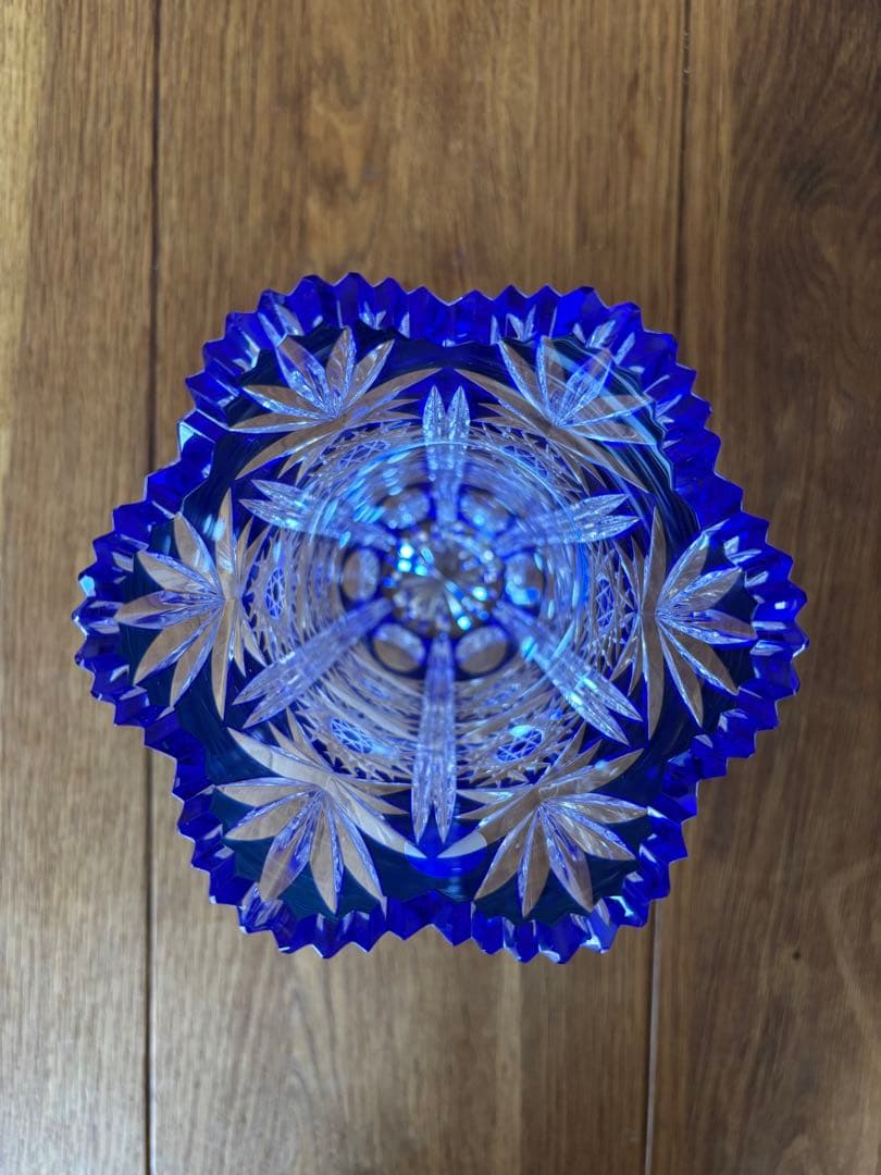 新品KAMAY カメイガラス ガラス花瓶フラワーベース