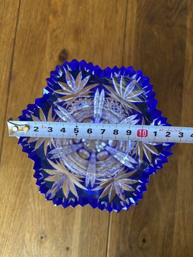 新品KAMAY カメイガラス ガラス花瓶フラワーベース