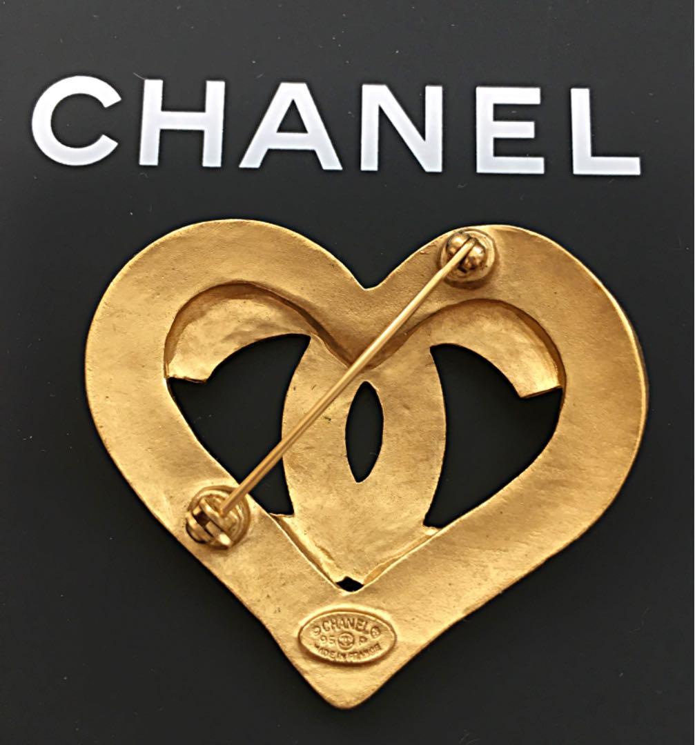 CHANEL シャネル ブローチ ハート
