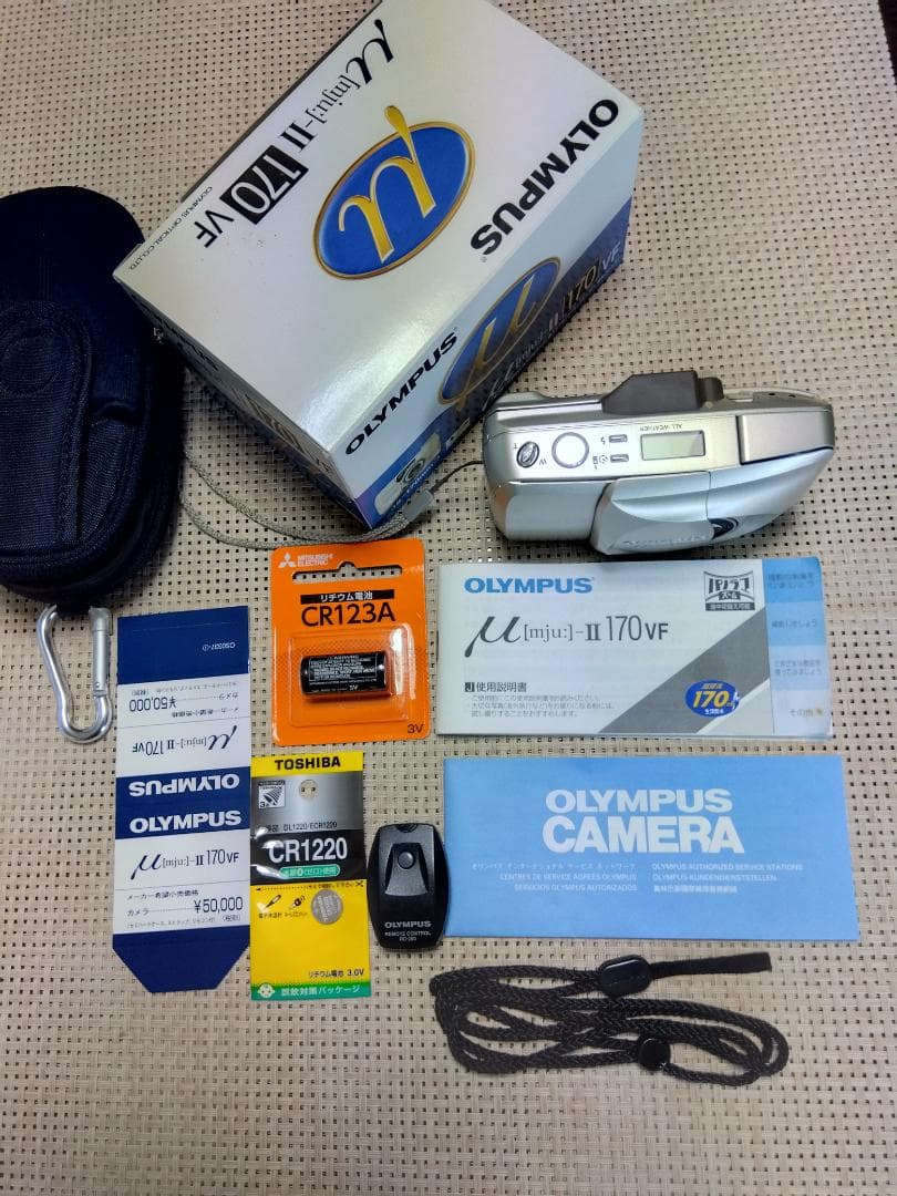 OLYMPUS μ-170VF コンパクトフィルムカメラ