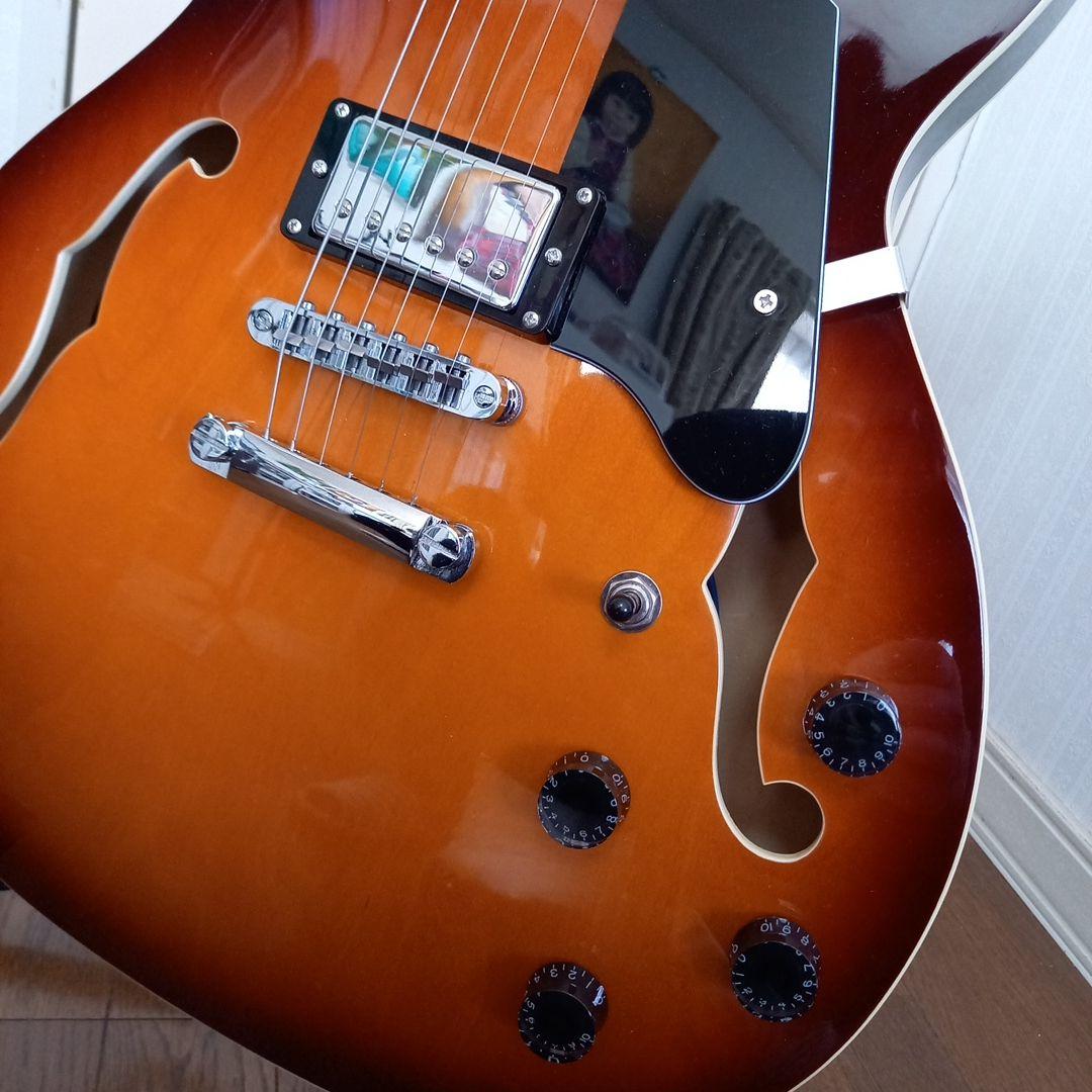 『極美品』GROTE guitar グロート セミアコ―スティックギター