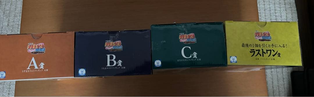 一番くじ　ナルト　紡がれる火の意志　フィギュア A B C ラストワンセット