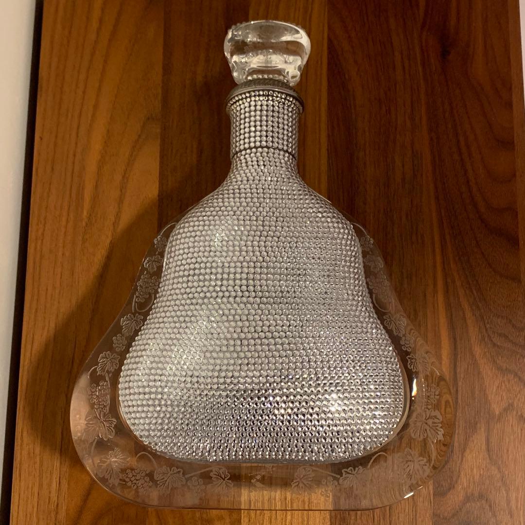 リシャール・ヘネシー⭐️デコレーション⭐️クリスタル⭐️置物⭐️空ボトル⭐️空瓶⭐️オブジェ