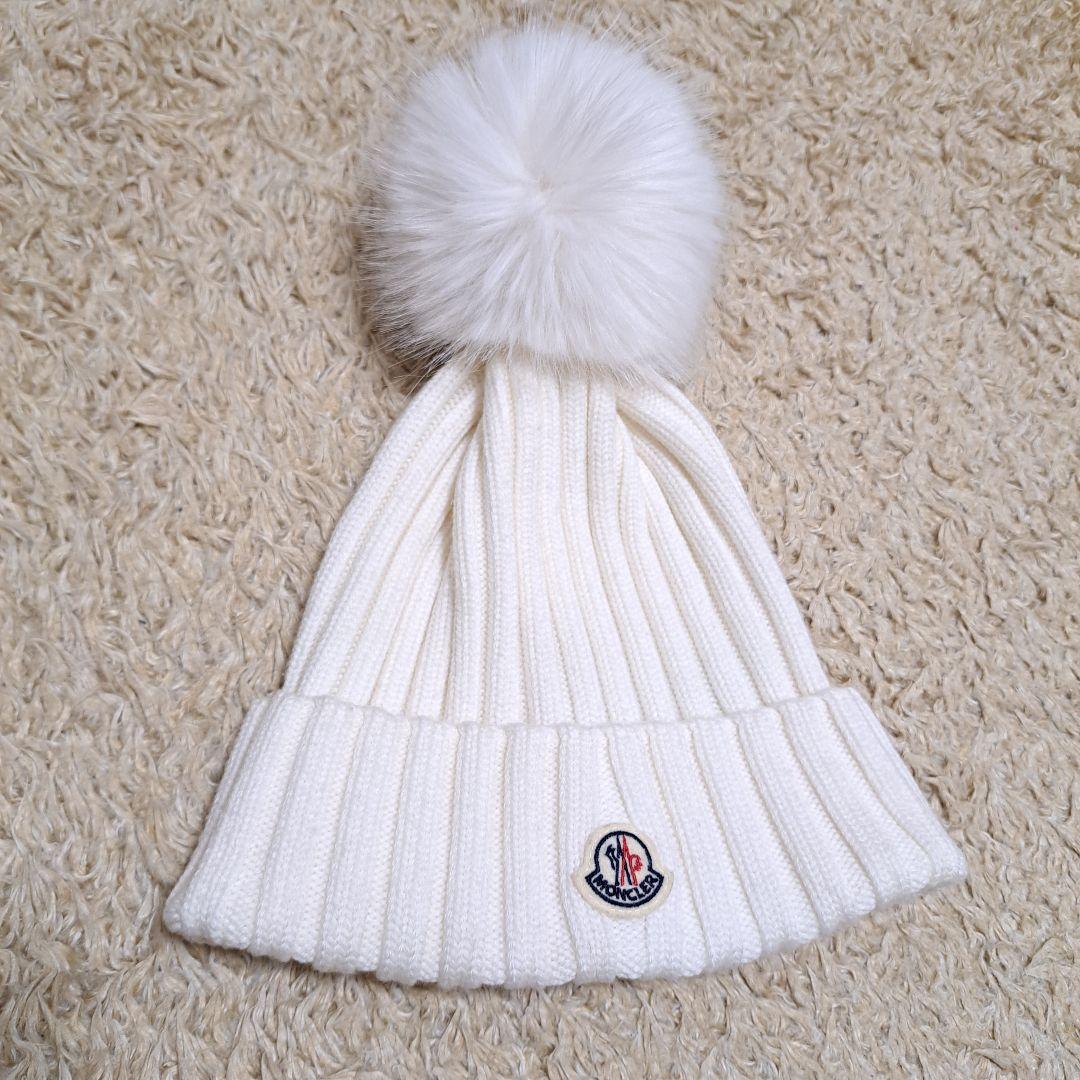 MONCLER　モンクレール　ニット帽　ポンポン　berretto