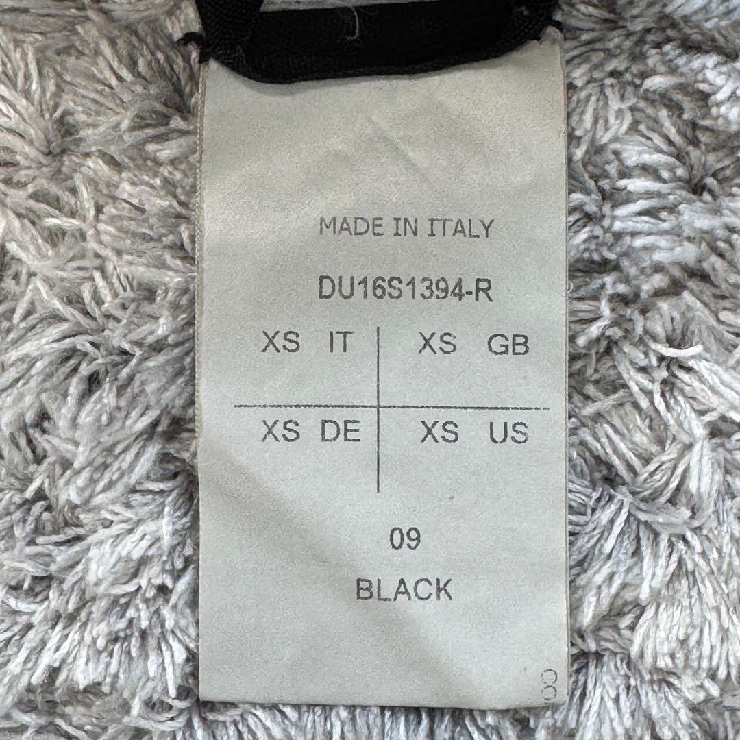 サカ 　s1301　リックオウエンス ダークシャドウ【XS】黒