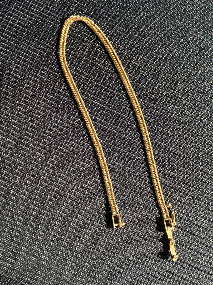 ゆっけ様　K18 12面トリプル　喜平ブレスレット