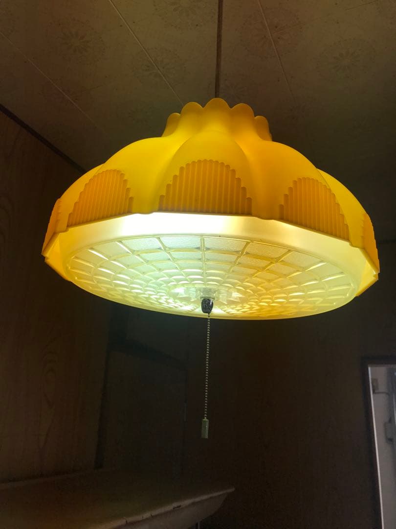 昭和レトロ ペンダントライト　蛍光灯　吊り下げ
