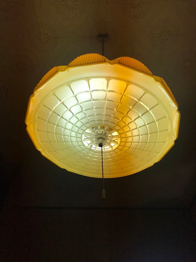 昭和レトロ ペンダントライト　蛍光灯　吊り下げ