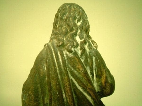 【1800年代】《cl151》フランス アンティーク 聖イエス 自立像