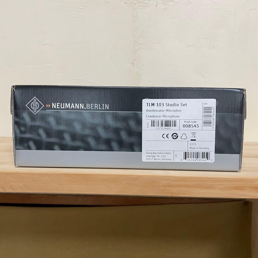 配信機器・PA機器・レコーディング機器 NEUMANN TLM103 studio set