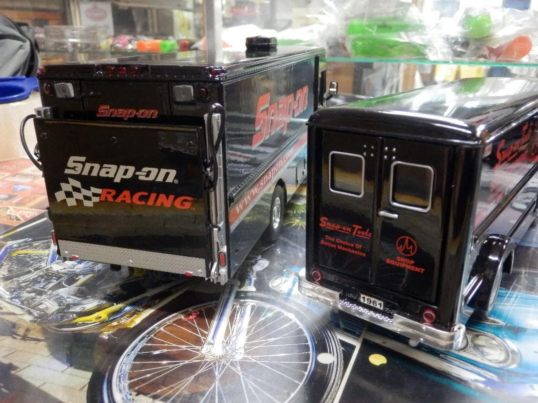 レアカラー　スナップオン　Snap-on　ツールバン　ミニカー　3台　ブラック