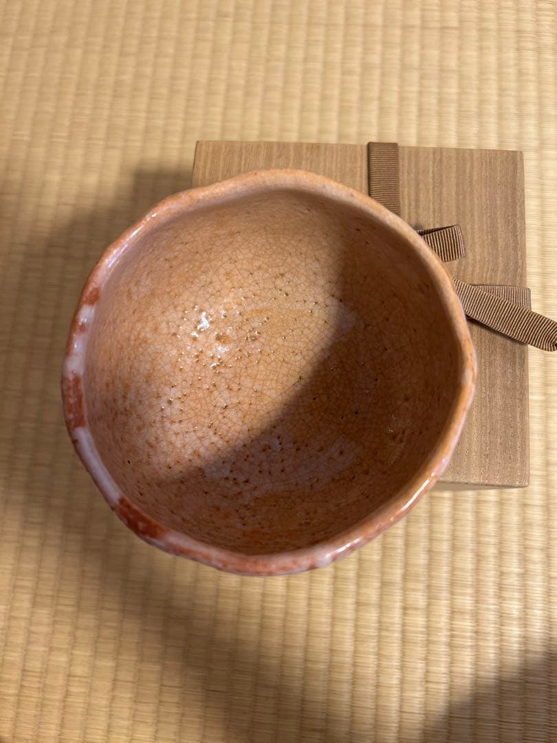 ピンク 陶器 茶碗