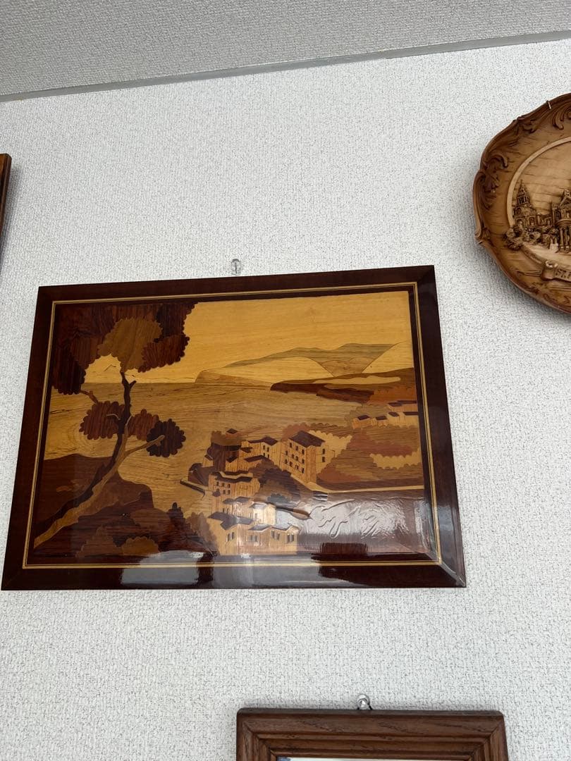 INLAID WOOD WORKS　MADE IN ITALY　木製