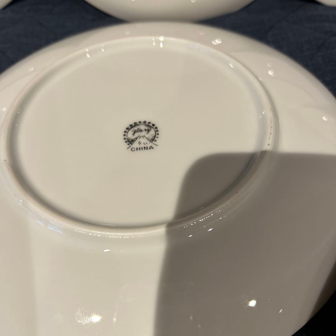 骨董　大津絵　大津祭　和陶器　皿　山車デザインの皿セット（12枚）　直径約21㎝