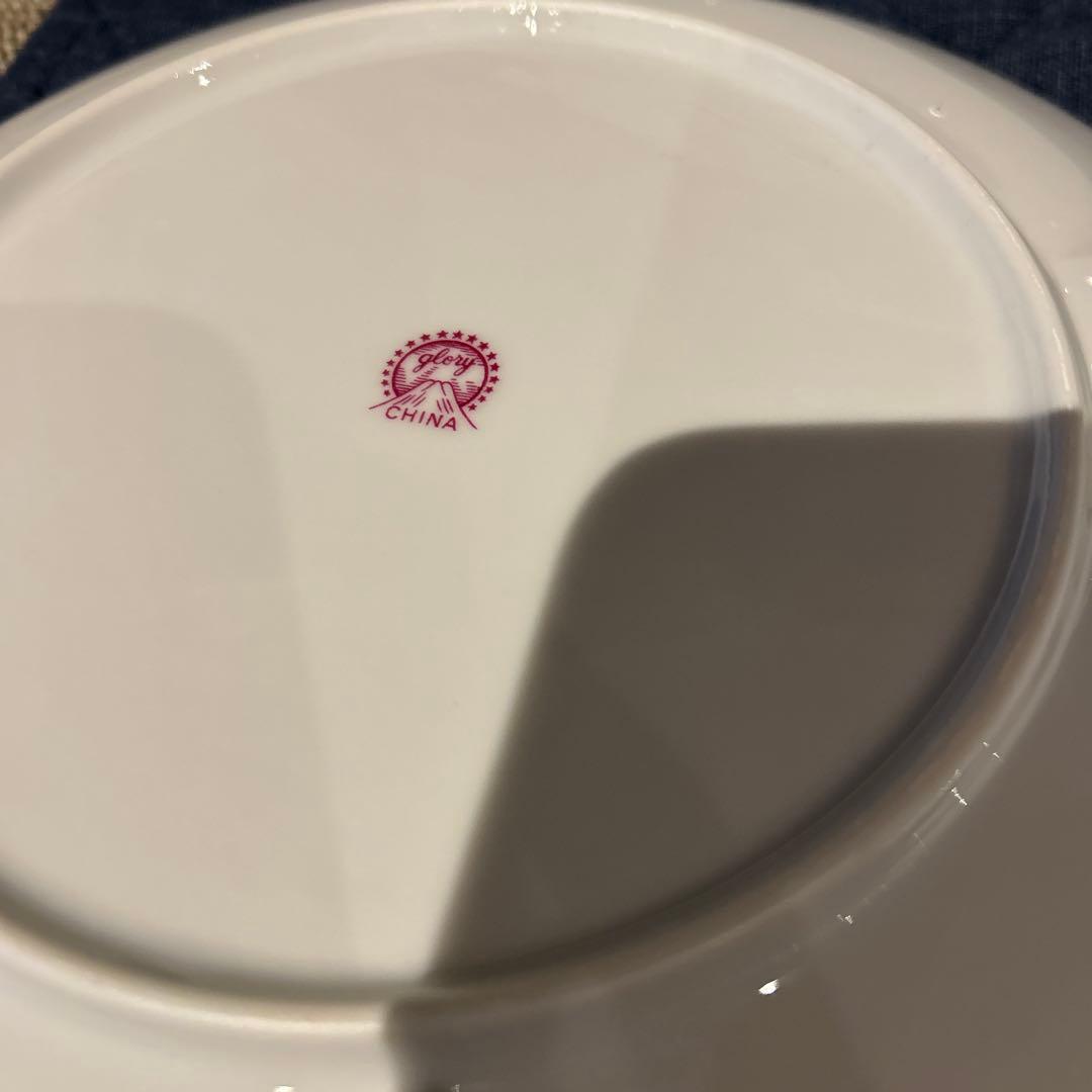 骨董　大津絵　大津祭　和陶器　皿　山車デザインの皿セット（12枚）　直径約21㎝